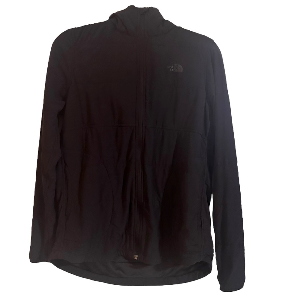 North Face Women’s Mountain Sweatshirt Full Zip Hoodie Quilted Medium
